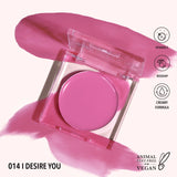 Rubor en crema Cream Blush Love Heat (varios tonos) - Moira