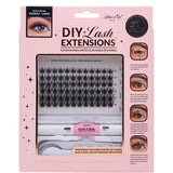 Kit DIY Lash Extensions extensiones sintéticas para pestañas con pegamento y pinzas - Amor Us
