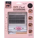 Kit DIY Lash Extensions extensiones sintéticas para pestañas con pegamento y pinzas - Amor Us
