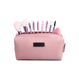 Mini Set de brochas con cosmétiquera - True Makeup