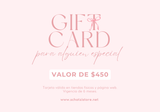 Gift Card - Tarjeta de regalo