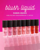 Blush! Liquid con ácido hialurónico y spf 50 (varios tonos) - Colorton