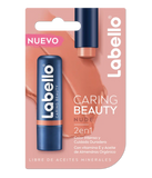 Balsamo labial caring beauty nude 2 en 1 -  Labello