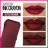 Superstay Ink Crayon Labial Matte (varios tonos) - Maybelline