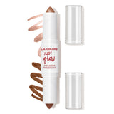 Blushin' Just Glow Highlighter Bronzer Stick 2 en 1 en barra (varios tonos) - L.A. COLORS