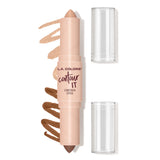 Blushin' Contour it Stick 2 en 1 en barra (varios tonos) - L.A. COLORS