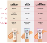 CC+ Illumination with SPF 50+ Base de maquillaje con protección solar - It Cosmetics