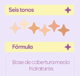 Maquillaje Líquido Nature Skin All Mat! (varios tonos) - MC Beauty