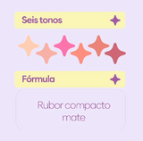 Rubor en polvo Color Blush (varios tonos) - MC Beauty