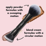 Cream & Powder Face Brush - e.l.f.