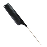 Peine con aguja de metal para partido de cabello - Bausse