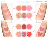 Paleta de rubores en Trio - KleanColor