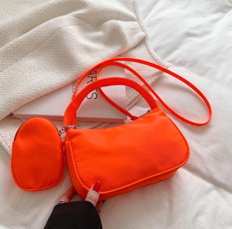 Bandolera con correa de colores cheap
