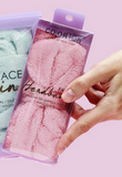 Diadema para limpieza facial rosa - Colorton