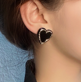 Aretes de corazón N29
