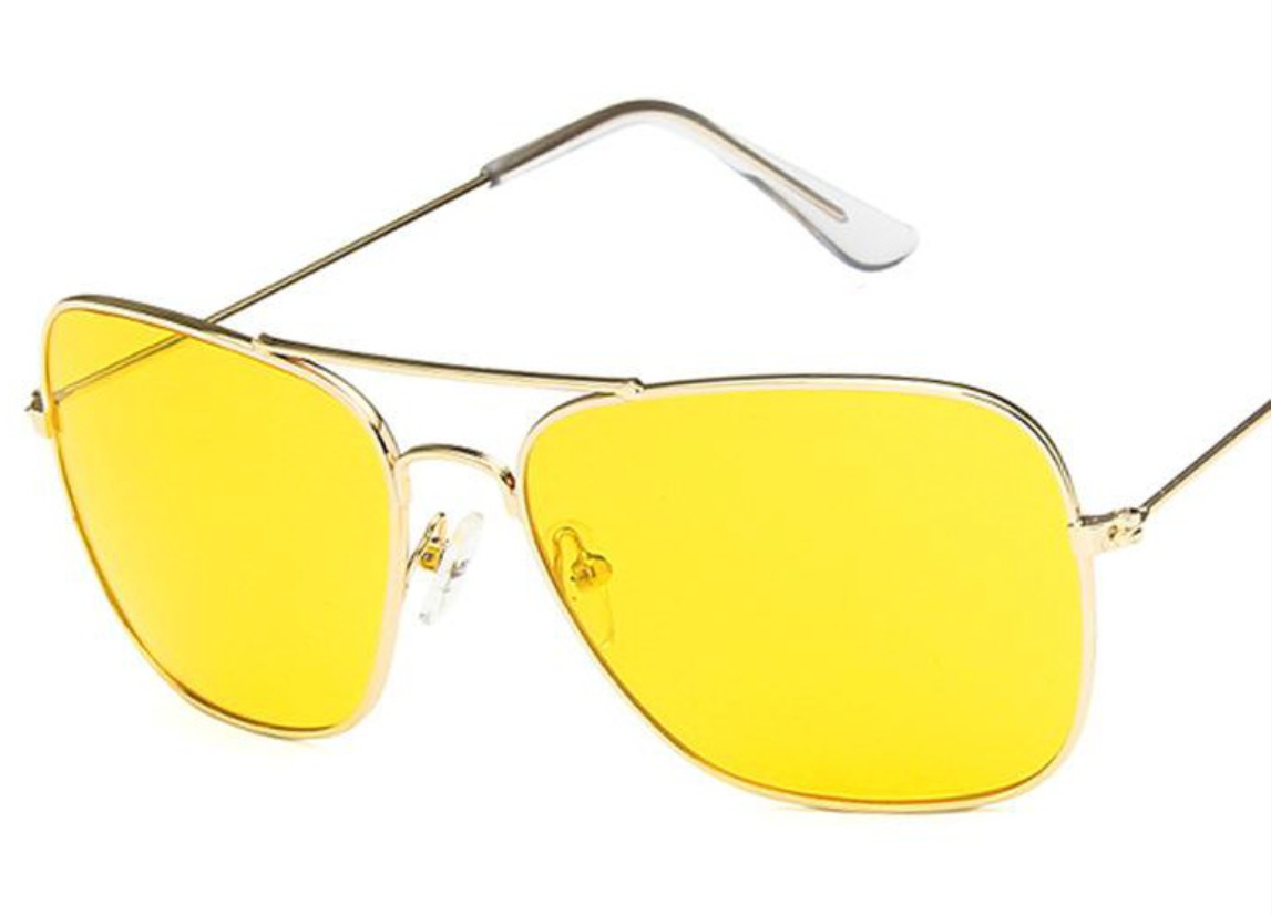 Gafas de best sale sol amarillas