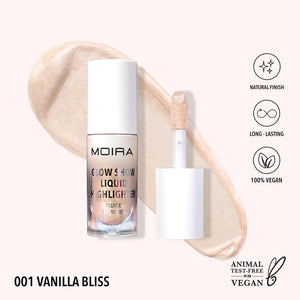 Iluminador liquido Glow Show (varios tonos) - Moira