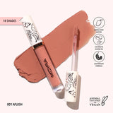 Lip plush cream labial satinado (varios tonos) - Moira