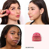 Balsamo / rubor para labios y mejillas soft blush balm (varios tonos) - Moira