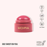 Balsamo / rubor para labios y mejillas soft blush balm (varios tonos) - Moira