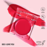 Rubor en crema Cream Blush Love Heat (varios tonos) - Moira