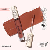 Lip plush cream labial satinado (varios tonos) - Moira