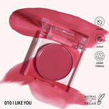 Rubor en crema Cream Blush Love Heat (varios tonos) - Moira