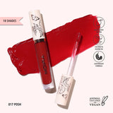 Lip plush cream labial satinado (varios tonos) - Moira
