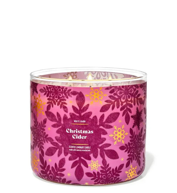 Christmas Cider Vela Grande - Bath & Body Works