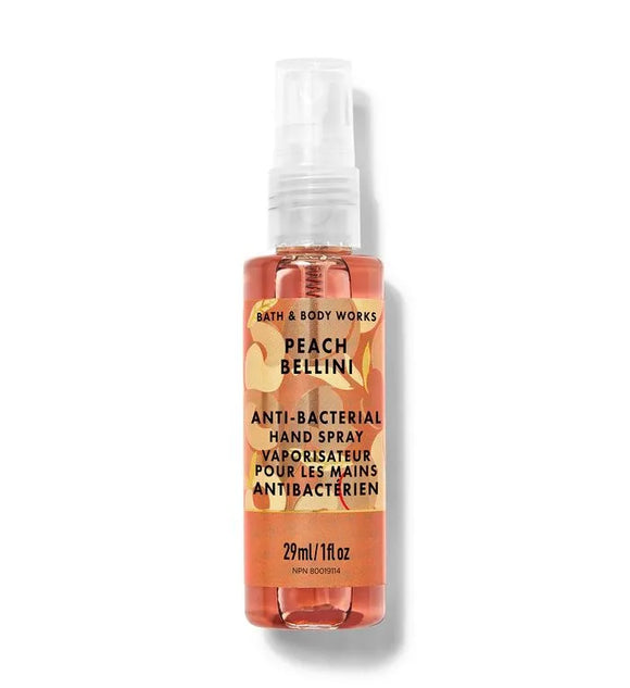 Peach Bellini Antibacterial Hand Spray - Bath & Body Work