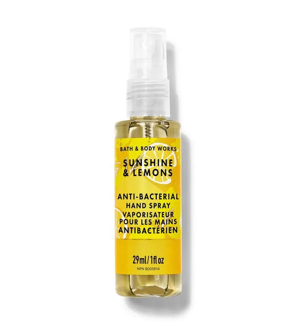 Shine And Lemons Antibacterial Hand Spray - Bath & Body Work