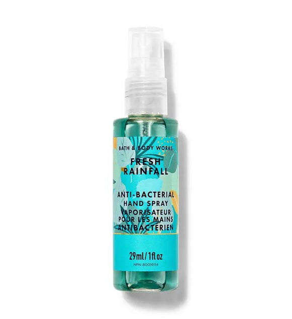 Fresh Rainfall Antibacterial Hand Spray - Bath & Body Work