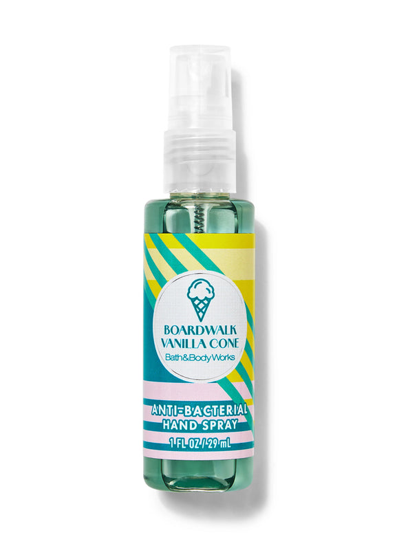 Boardwalk Vanilla Cone Antibacterial Hand Spray- Bath & Body Works