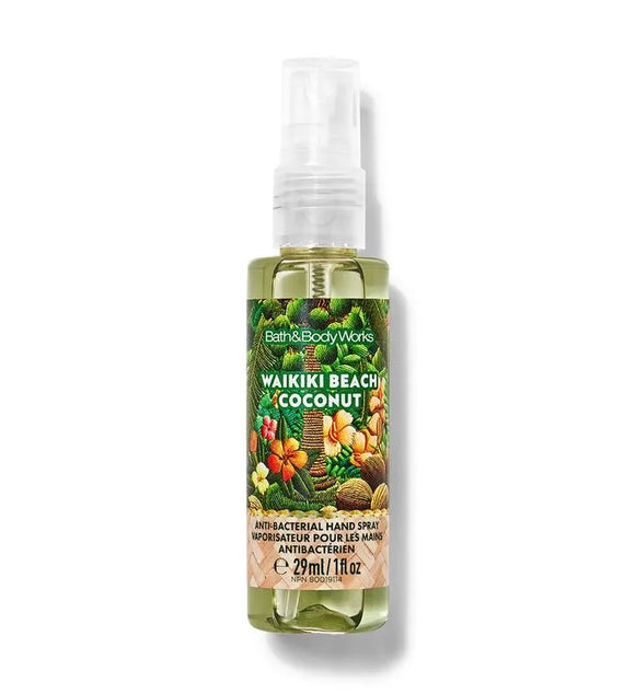 Waikiki Beach Coconut Antibacterial Hand Spray - Bath & Body Works