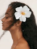 Clips para el cabello con flor Hawaiiana (varios colores)