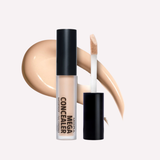 mega concealer, MOIRA, corrector waterproof, concealer de larga duración, cobertura ligera a completa, corrector para ojeras, maquillaje de rostro, cruelty free, vegan, made in Korea
