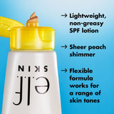 Mini Suntouchable Whoa Glow Spf Primer con protector solar con color - e.l.f.