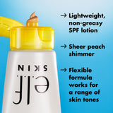 Suntouchable Whoa Glow Spf Primer con protector solar con color (varios tonos) - e.l.f.