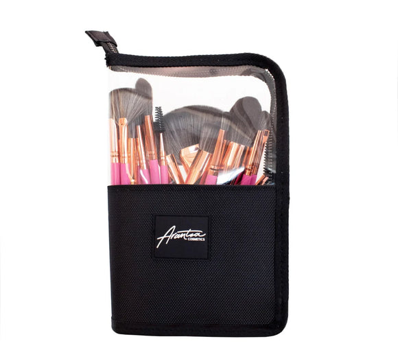 Bronzed Pink Set 24 brochas profesionales con estuche - Arantza