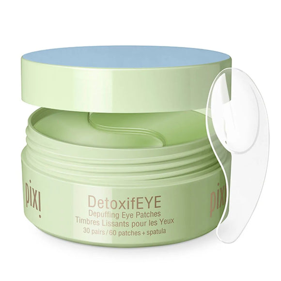 Parches / Mascarilla para ojos DetoxifEYE Cafeína y Pepino - Pixi by Petra