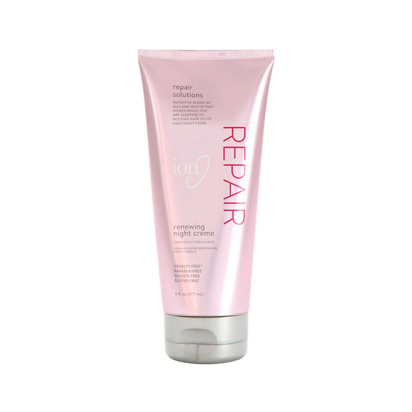 Crema Renovadora y Reparadora de Noche para cabello - ION