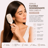 Cepillo flexible desenredante para cabello mini spring