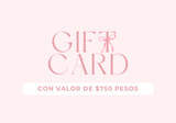 Gift Card - Tarjeta de regalo