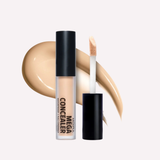 mega concealer, MOIRA, corrector waterproof, concealer de larga duración, cobertura ligera a completa, corrector para ojeras, maquillaje de rostro, cruelty free, vegan, made in Korea
