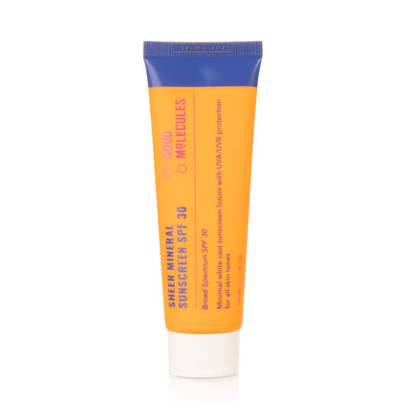 Protector Solar Sheer Mineral Sunscreen SPF - Good Molecules