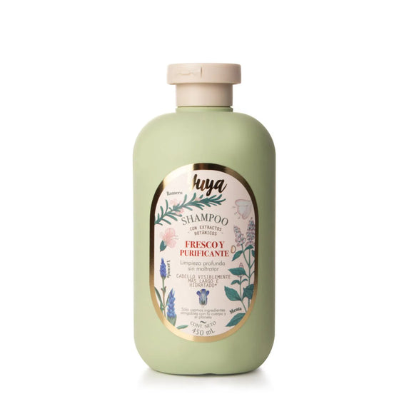 Shampoo Fresco y Purificante Romero y Menta - Yuya