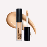 mega concealer, MOIRA, corrector waterproof, concealer de larga duración, cobertura ligera a completa, corrector para ojeras, maquillaje de rostro, cruelty free, vegan, made in Korea