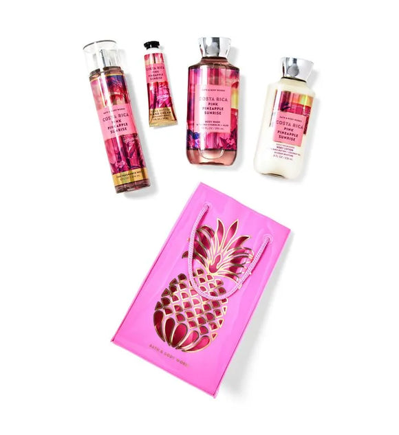 Pink Pineapple Sunrise Kit de Regalo Full Size - Bath & Body Works