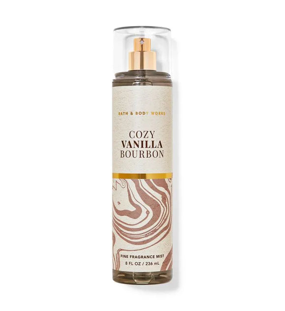 Cozy Vanilla Bourbon Body Mist Fragancia Corporal - Bath & Body Works