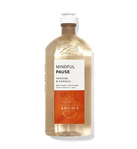 Vetiver Vanilla Mindful Pause Gel de Ducha - Bath & Body Works